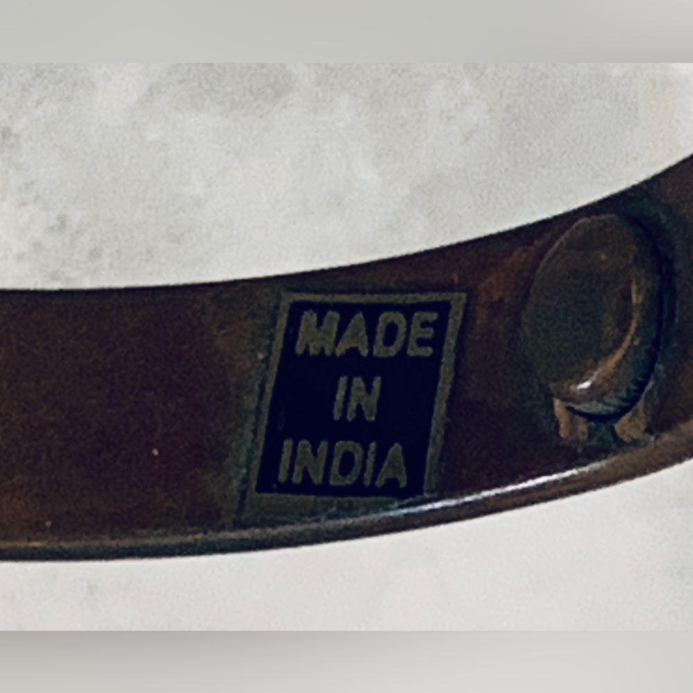 Vintage Solid Copper Braided Rope Design Cuff Bra… - image 6